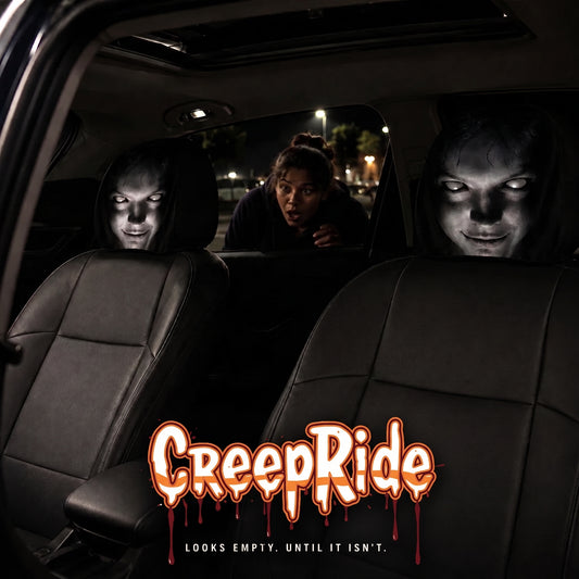 CreepRide™ Horror Headrest Covers